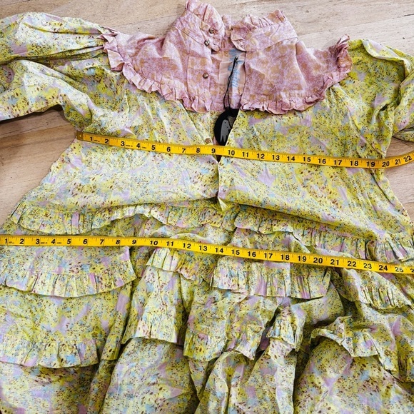 Yvonne S  Queen Victoria bubble pink Dress NWT - Picture 5 of 7